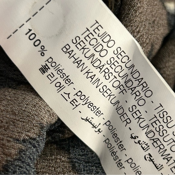 💕 Zara Black and White Wrap Dress with Plunge Neckline M - Picture 13 of 13